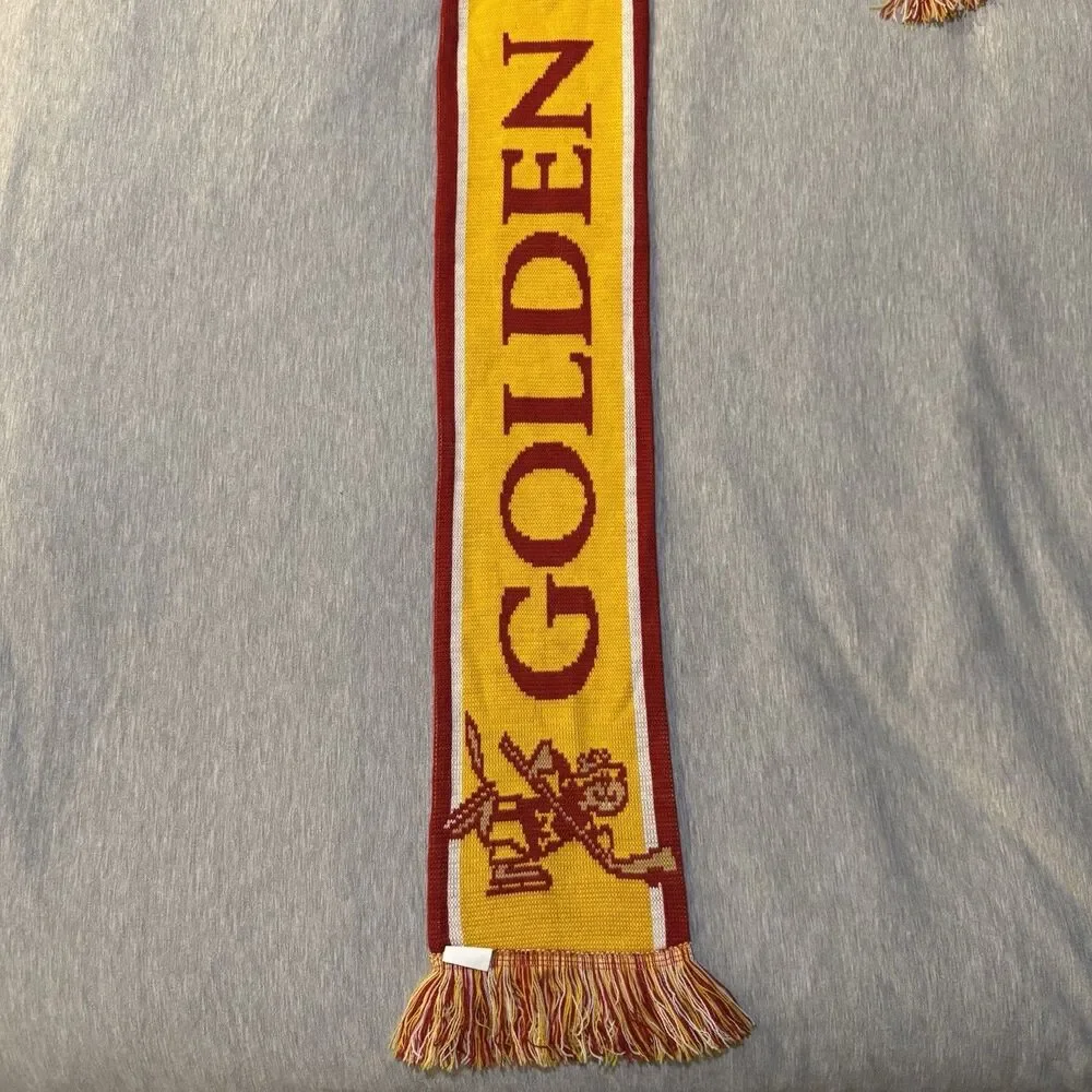 University Of Minnesota Golden Gophers Hockey Knit Winter Scarf 62” Long